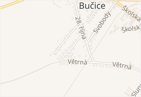 Mládežnická v obci Vrdy - mapa ulice