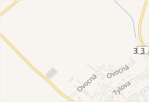 Na Průhoně v obci Vrdy - mapa ulice