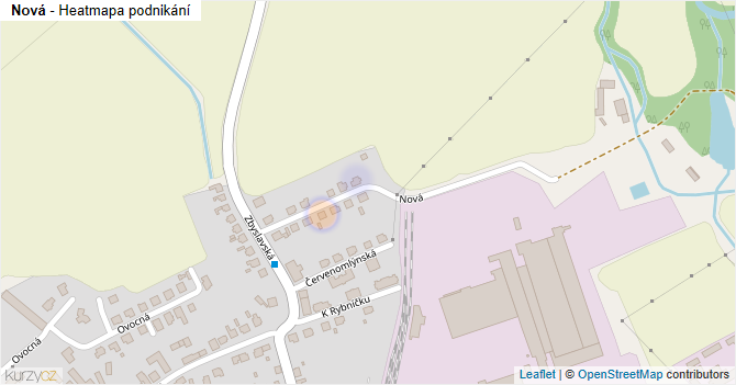 Nová - mapa podnikání