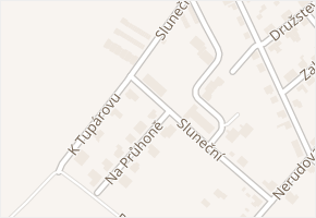 Sluneční v obci Vrdy - mapa ulice