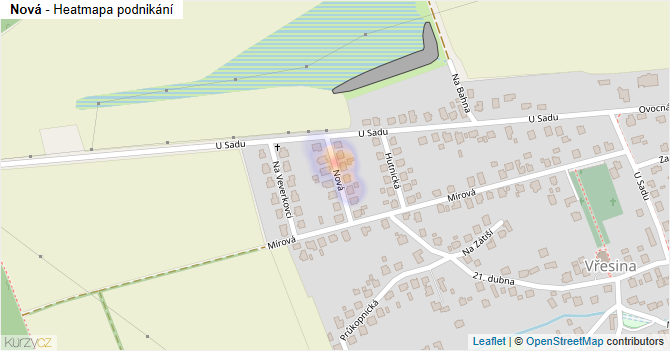 Nová - mapa podnikání