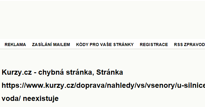 U Silnice - záplavové mapy stoleté vody
