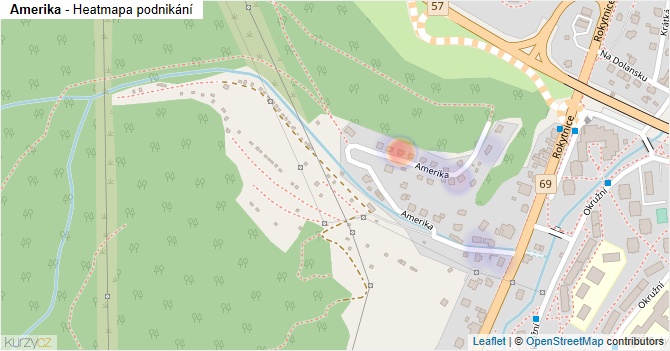 Amerika - mapa podnikání