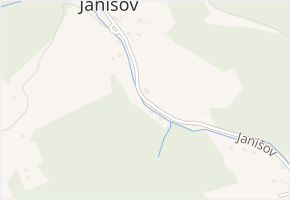 Janišov v obci Vsetín - mapa ulice