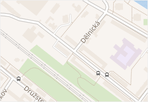 Josefa Sousedíka v obci Vsetín - mapa ulice