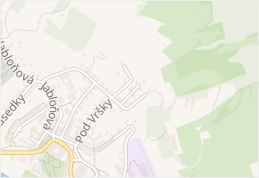 Na Vyhlídce v obci Vsetín - mapa ulice
