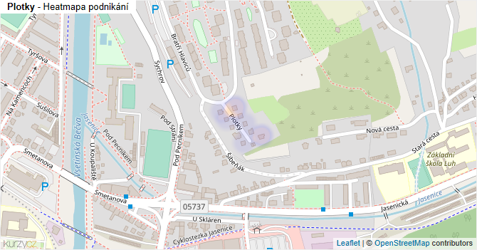 Plotky - mapa podnikání