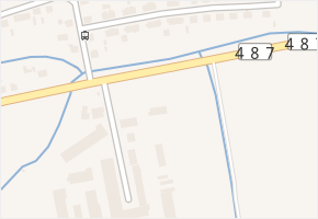 Veselá v obci Vsetín - mapa ulice