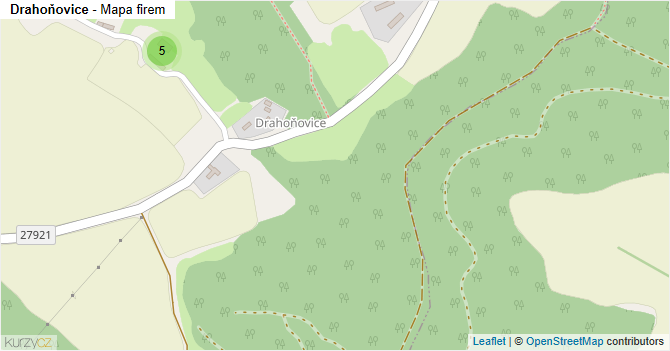 Drahoňovice - mapa firem