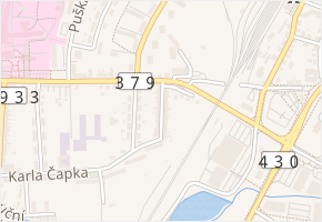 Družstevní v obci Vyškov - mapa ulice