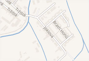 Joklova v obci Vyškov - mapa ulice