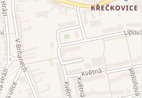 kpt. Otakara Jaroše v obci Vyškov - mapa ulice