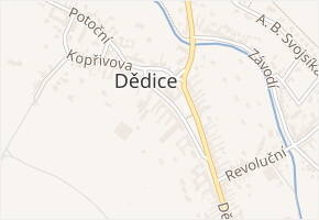 náměstí Svobody v obci Vyškov - mapa ulice