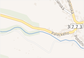 Palackého v obci Vyškov - mapa ulice