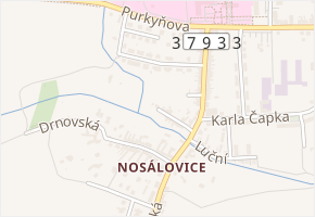 Ve Mlýnku v obci Vyškov - mapa ulice