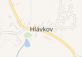 Hlávkov v obci Vyskytná nad Jihlavou - mapa části obce