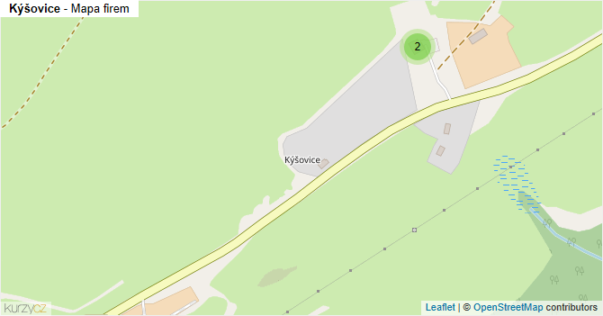 Kýšovice - mapa firem
