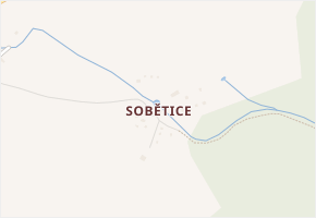 Sobětice v obci Výsluní - mapa části obce
