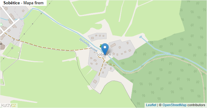 Sobětice - mapa firem
