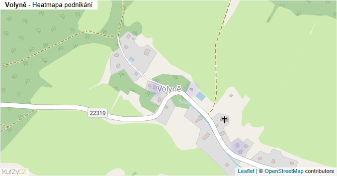 Volyně - mapa podnikání