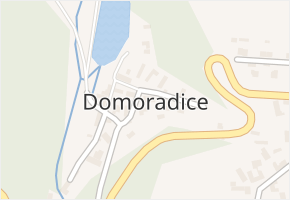 Domoradice v obci Vysoké Mýto - mapa části obce