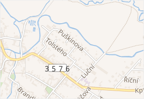Gogolova v obci Vysoké Mýto - mapa ulice