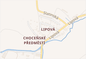 Na Kopci v obci Vysoké Mýto - mapa ulice