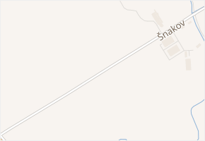 Šnakov v obci Vysoké Mýto - mapa ulice