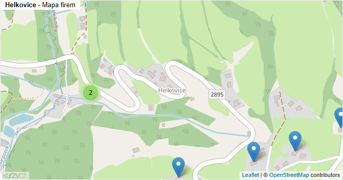 Helkovice - mapa firem