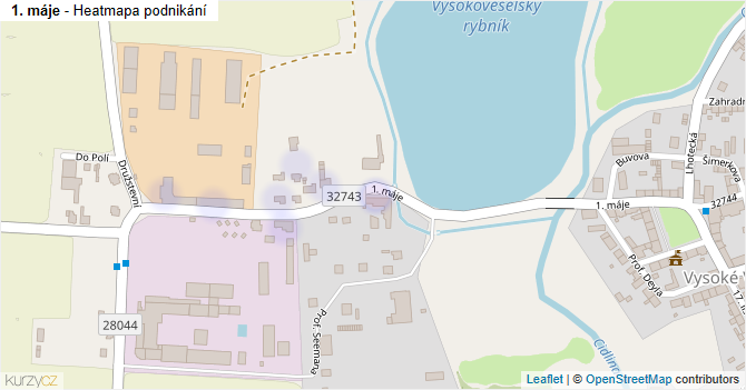 1. máje - mapa podnikání