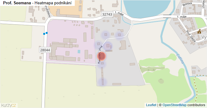 Prof. Seemana - mapa podnikání