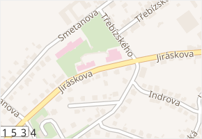 Jiráskova v obci Zábřeh - mapa ulice