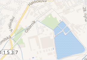 Luční v obci Zábřeh - mapa ulice
