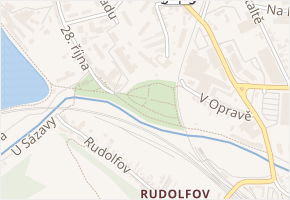 Wolkerovy sady v obci Zábřeh - mapa ulice