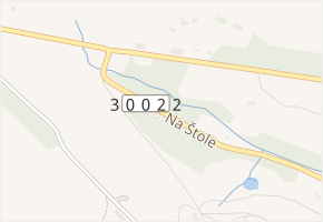 Na Štole v obci Žacléř - mapa ulice