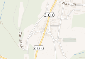 Rýchorské náměstí v obci Žacléř - mapa ulice