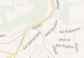 Bezejmenná v obci Zadní Třebaň - mapa ulice