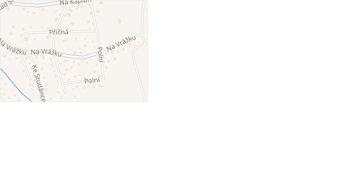 Na Vrážku v obci Zadní Třebaň - mapa ulice
