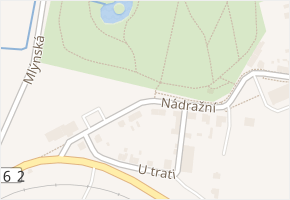 Nádražní v obci Zákupy - mapa ulice