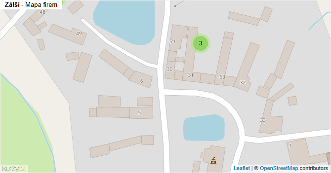 Zálší - mapa firem