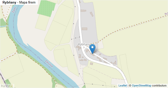 Rybňany - mapa firem