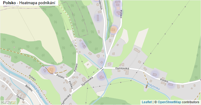Polsko - mapa podnikání