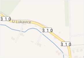 U Lukavice v obci Žamberk - mapa ulice