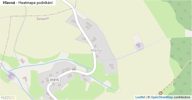 Hlavná - mapa podnikání
