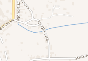 Na Ohrádce v obci Zásmuky - mapa ulice