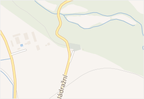 U Kapličky v obci Zásmuky - mapa ulice
