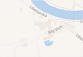 Bílý vrch v obci Žatec - mapa ulice