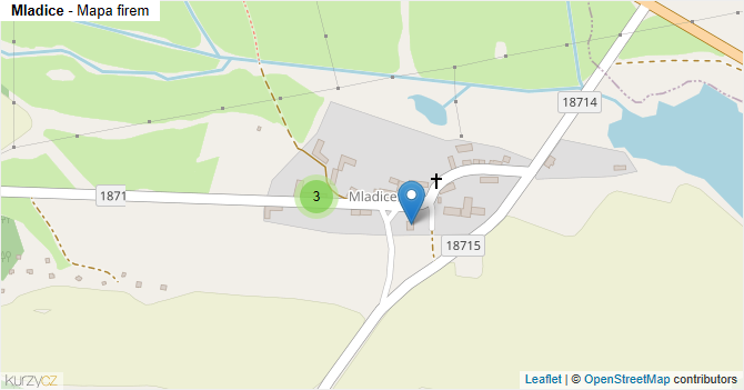 Mladice - mapa firem