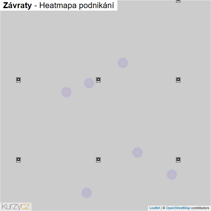Mapa Závraty - Firmy v části obce.
