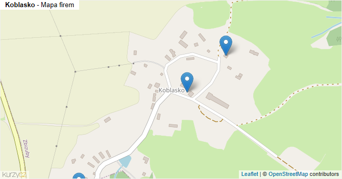 Koblasko - mapa firem